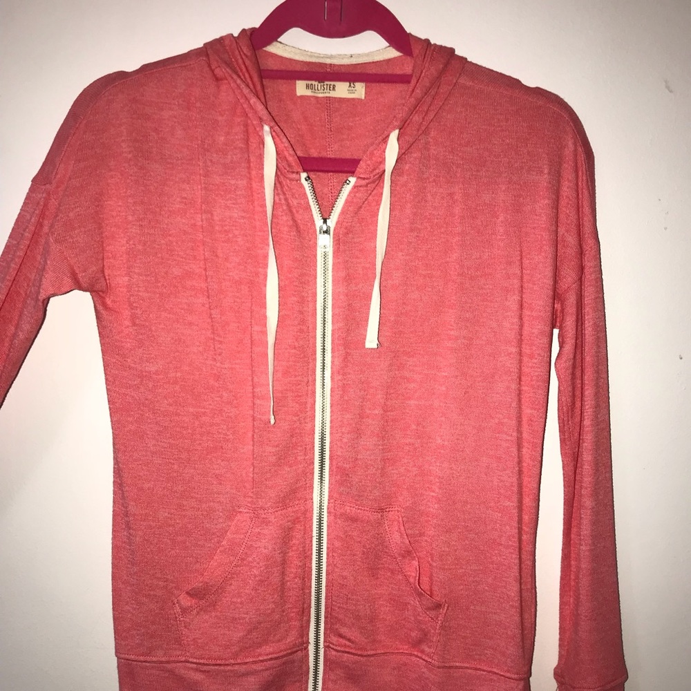 Salmon Zip Up